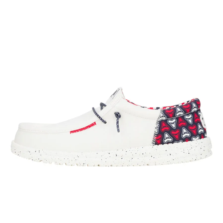 Cosmic Glow Wally Funk Shark Week - Red/White/Blue