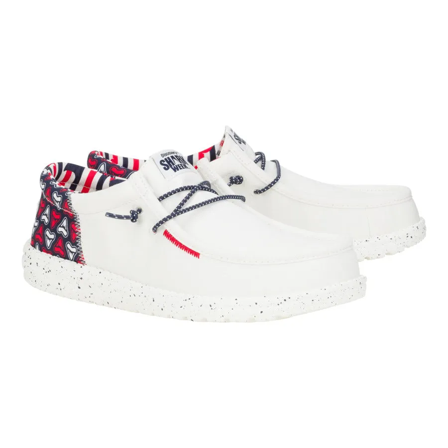 Wally Funk Shark Week - Red/White/Blue Magic Mood