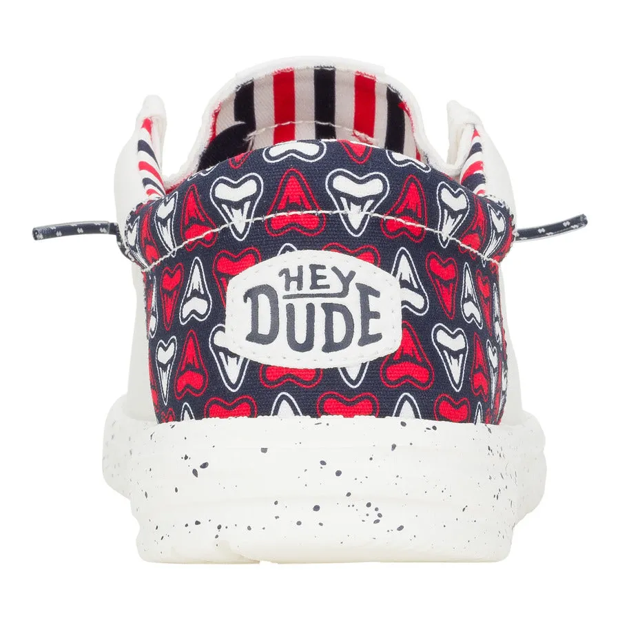 Wally Funk Shark Week - Red/White/Blue Air Dry Enhanced grip
