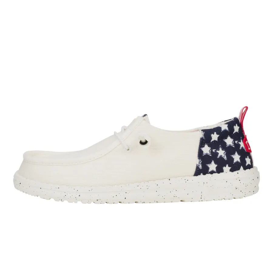 Classic Chic Wendy Funk Americana Stars - White/Navy Blazer