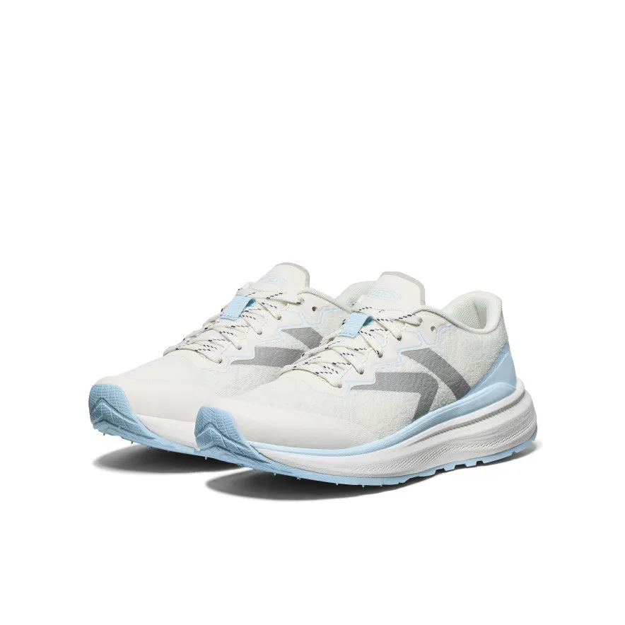 Mule Design Leather Women's WK500 Walking Shoe  |  Star White/Skyway