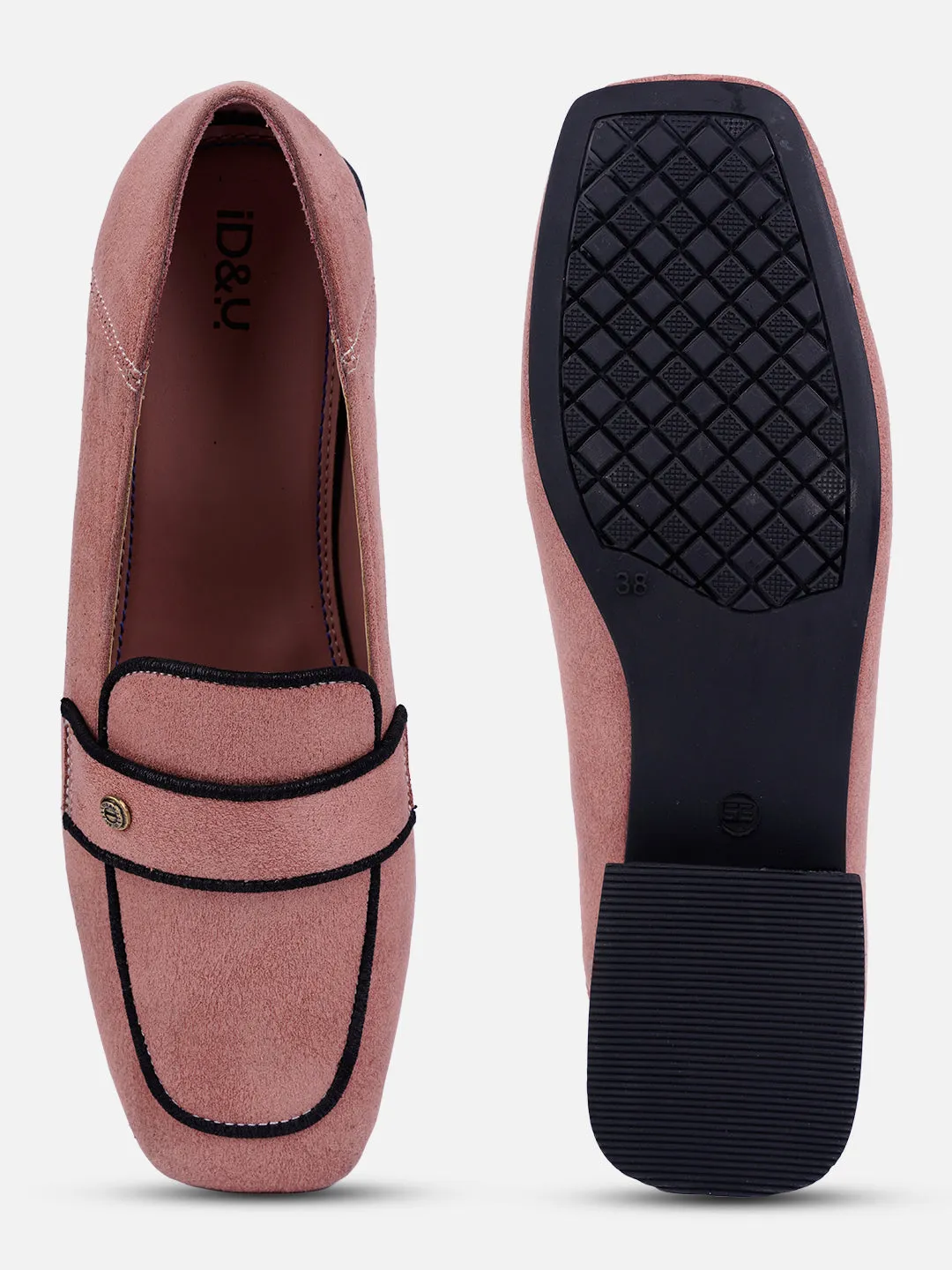 Women's Pink Casual Slip On (IU2010) Indoor Outdoor Relax Day
