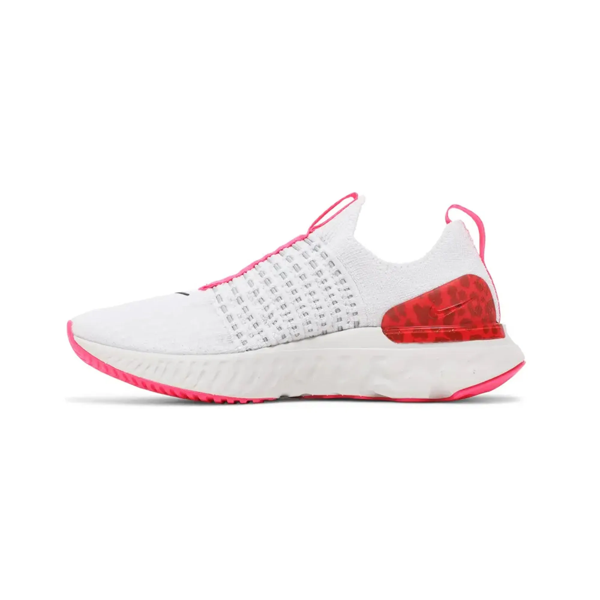 Fitness Matte Base Nike React Phantom Run Flyknit 2 'Platinum Tint Hyper Pink' W (2021)