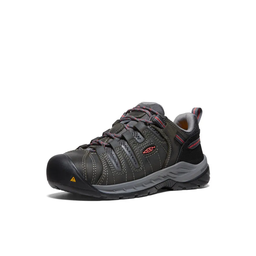 Women's Flint II (Steel Toe)  |  Magnet/Rose Quick Release Padded Footbed