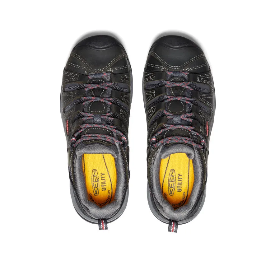 Women's Flint II (Steel Toe)  |  Magnet/Rose Leather Material