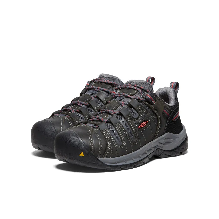 Shock absorption Women's Flint II (Steel Toe)  |  Magnet/Rose