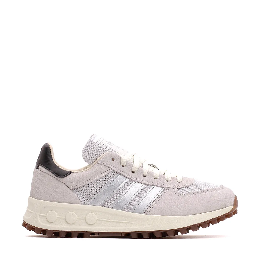 Adidas Originals Men LA Trainer Lux Silver White IE6478 Rain Guard Padded collar