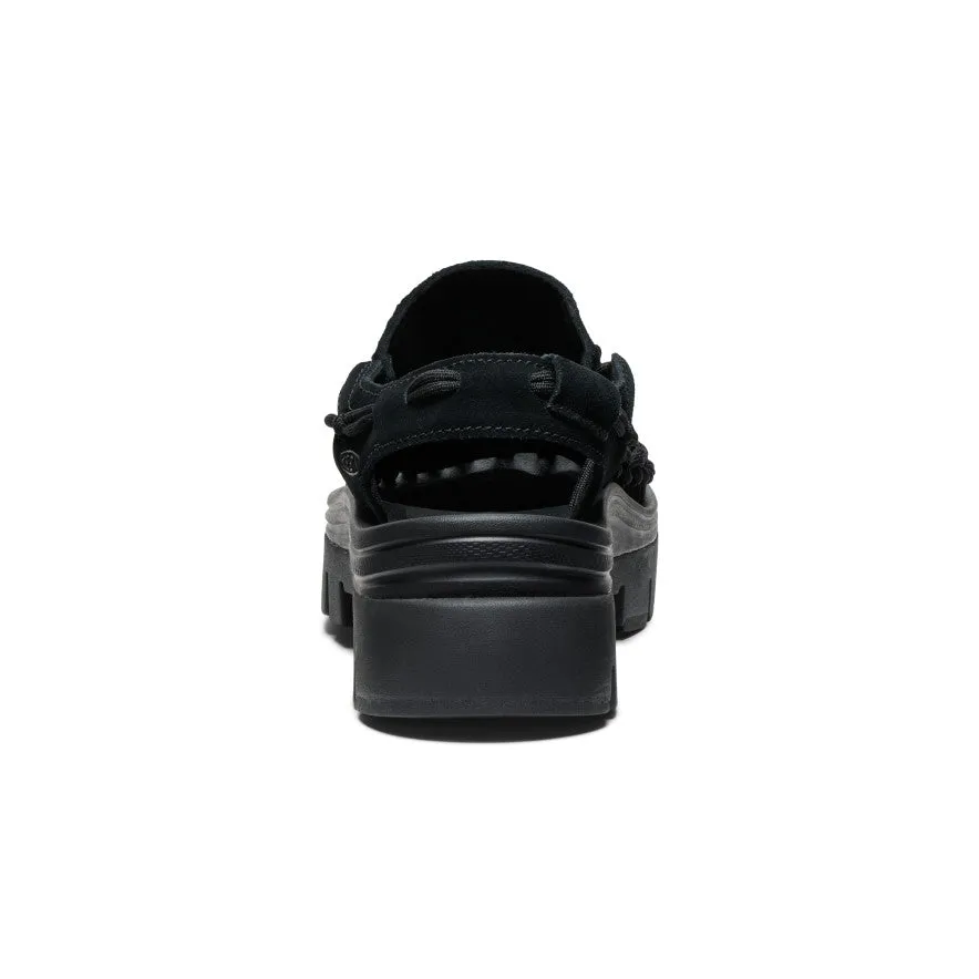 Heat Dissipation Technology All Gender UNEEK PLT Tassel Sneaker  |  Black/Black