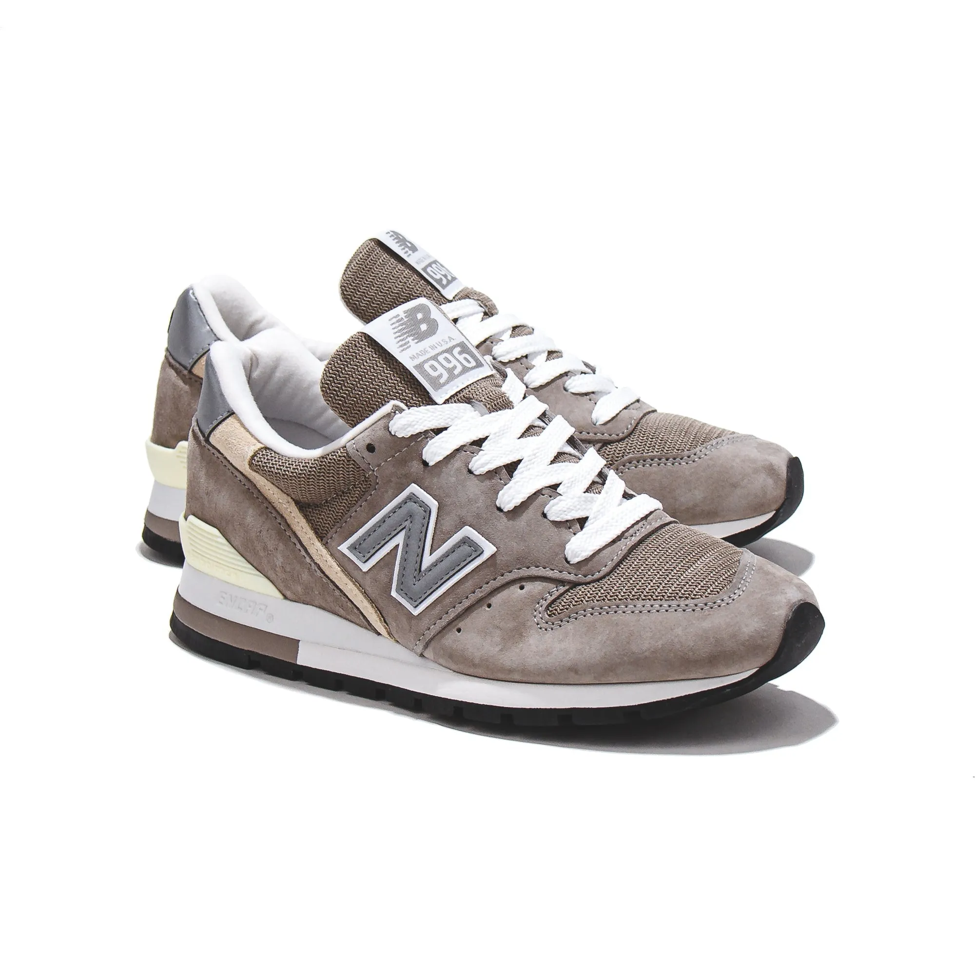 Pool Ready Autumn Tone New Balance Unisex 996 Grey Made In USA U996GR