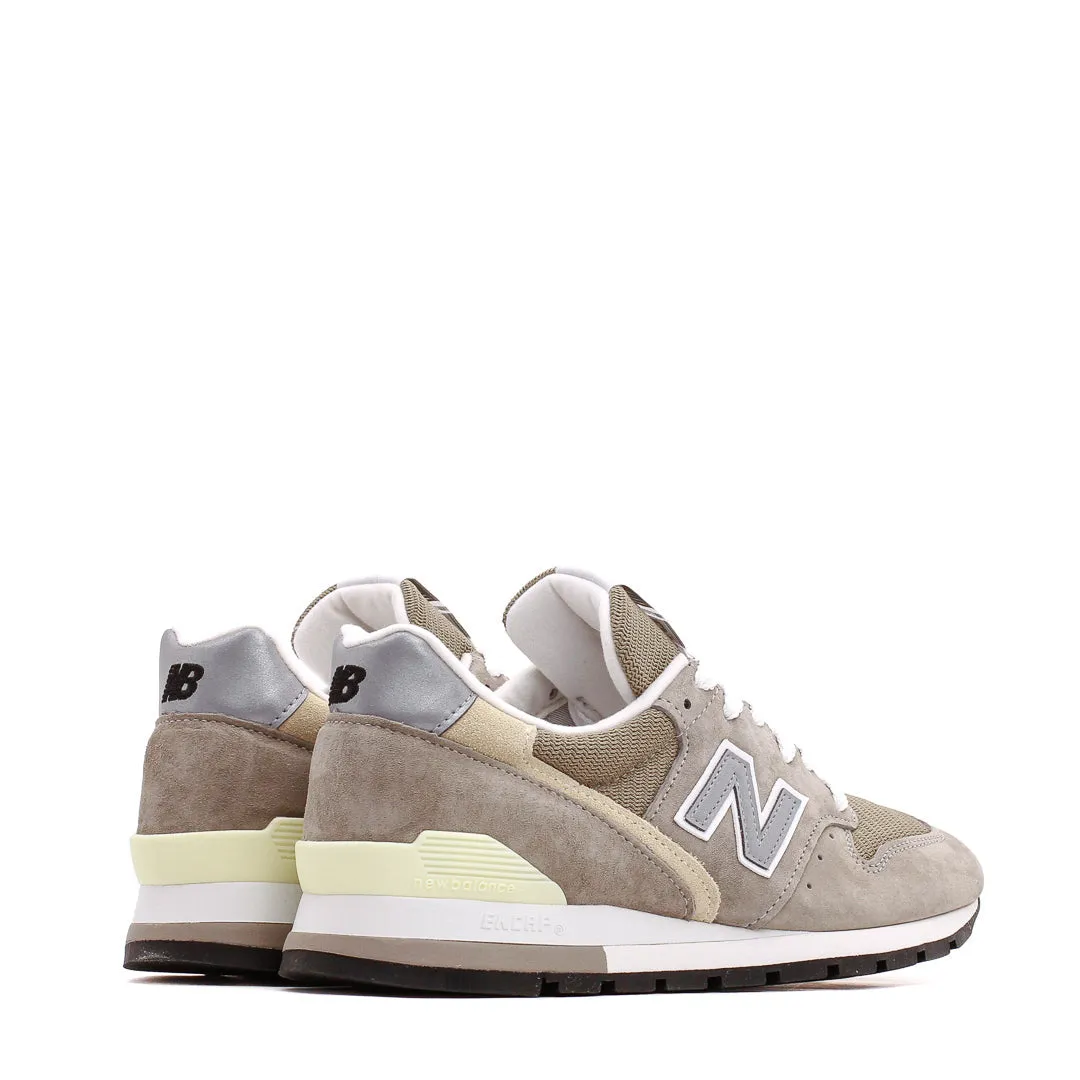 New Balance Unisex 996 Grey Made In USA U996GR Low Top easy move