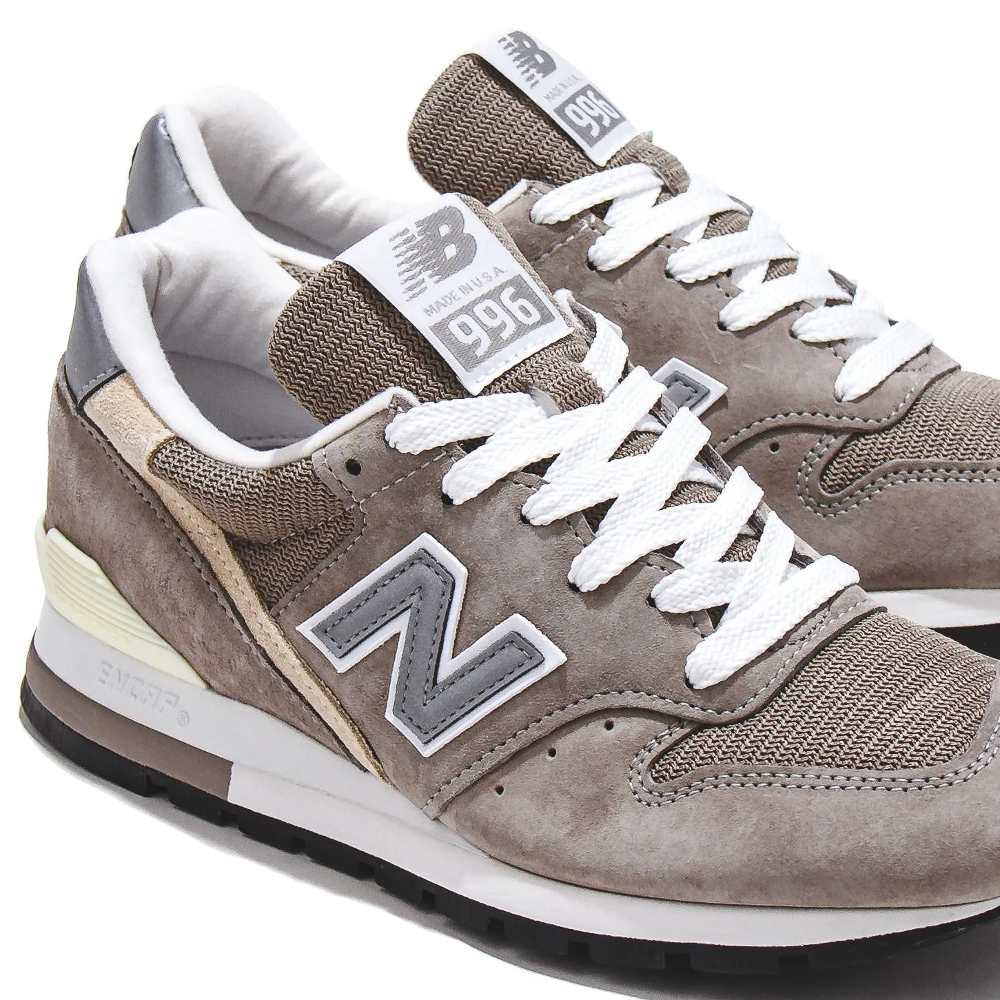 New Balance Unisex 996 Grey Made In USA U996GR Surf Step Clean Step