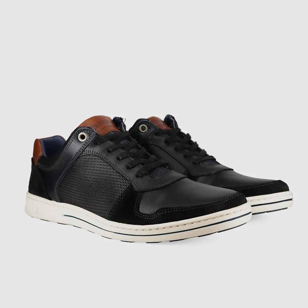 Archer Casual Shoes Black Foam Midsole zip