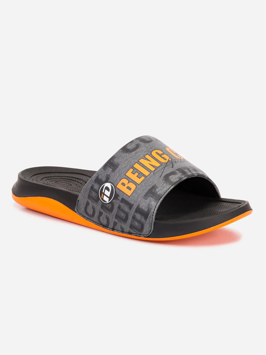 Storm Guard Men's Active Graphic Grey Slider (ID5205)