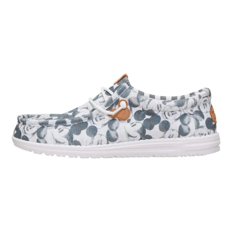 Disney Mickey Mouse Print Wally - Grey/Multi Track Run water proof