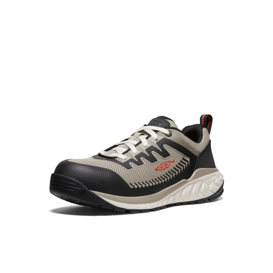 Men's Arvada Work Sneaker (Carbon Toe)  |  Plaza Taupe/Black Easy Foot Comfort