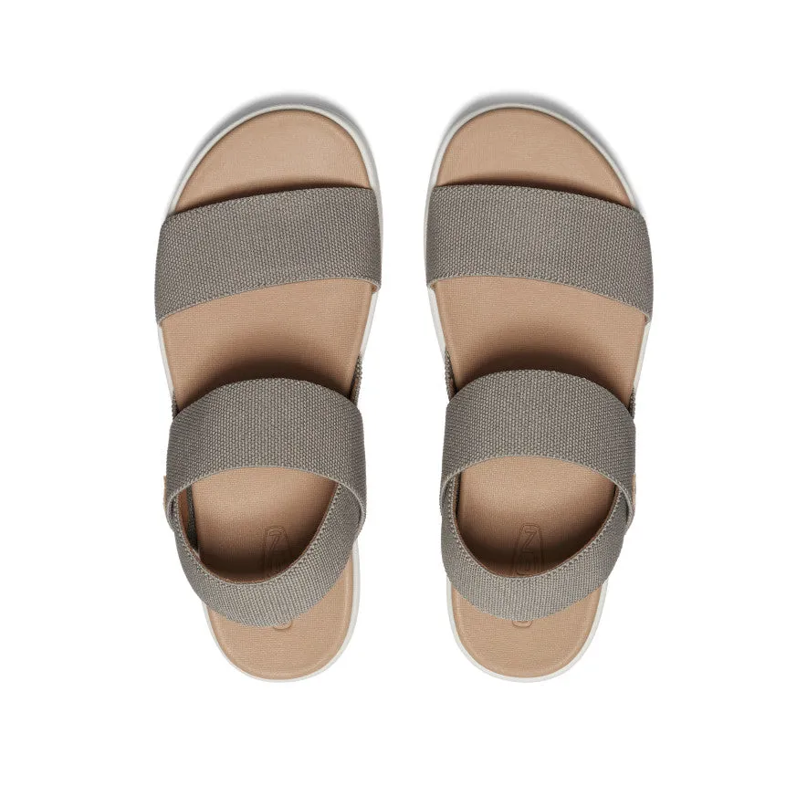 Cozy Slippers Women's Elle Backstrap Sandal  |  Brindle/Birch