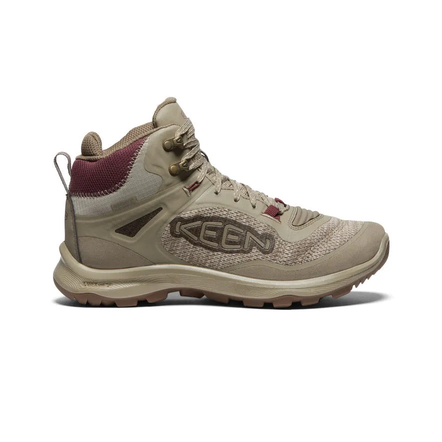 Women's Terradora Flex Waterproof Hiking Boot  |  Plaza Taupe/Windsor Wine Trend Glow