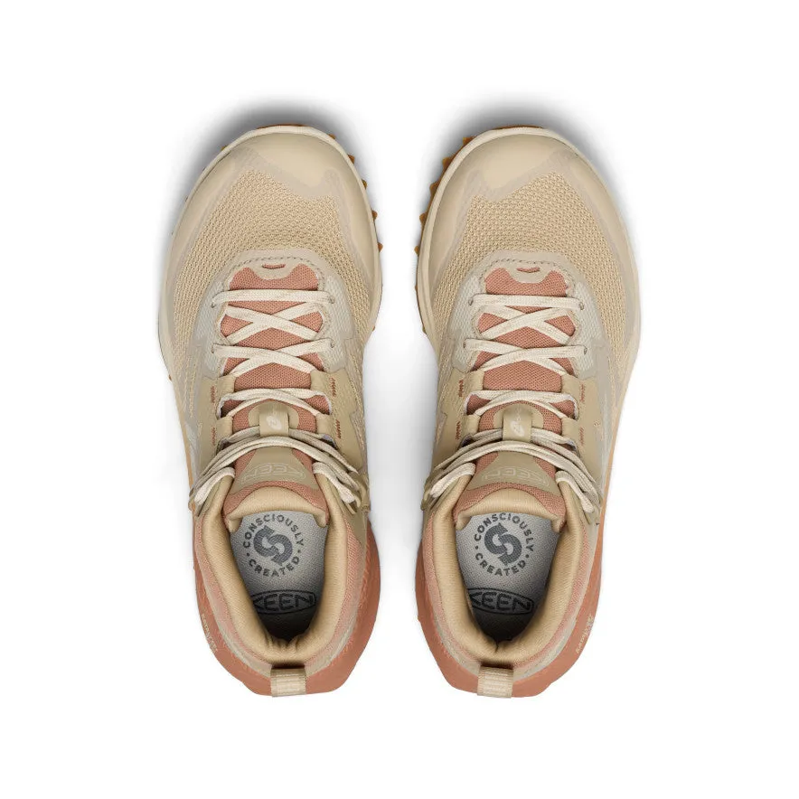 Women's Zionic NXT Waterproof Hiking Boot  |  Safari/Cork Path Free