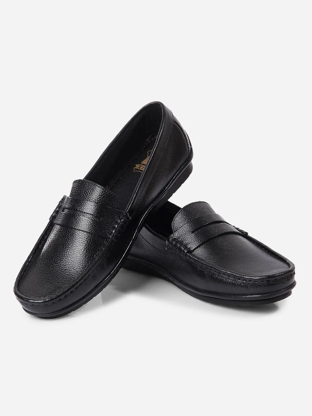Men's Black Loafers (ID6111) design Teen Fun
