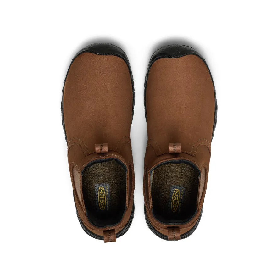 Women's Greta II Waterproof Chelsea  |  Bison/Black Light Weight Style Ready