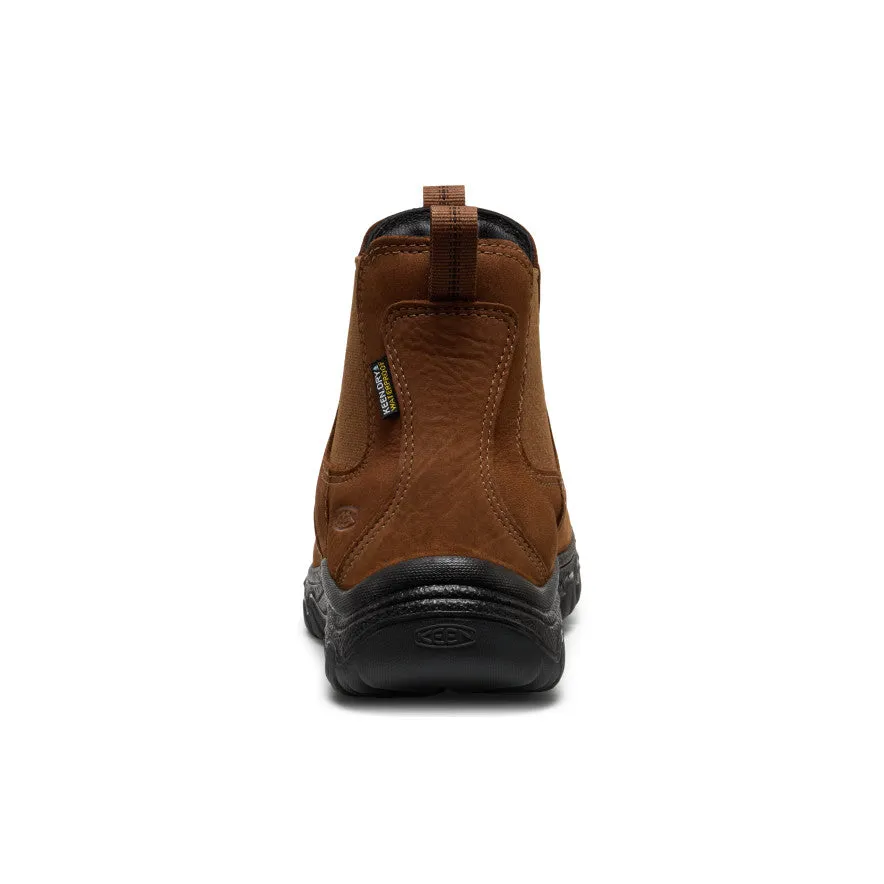 Women's Greta II Waterproof Chelsea  |  Bison/Black Comfort Enhancement
