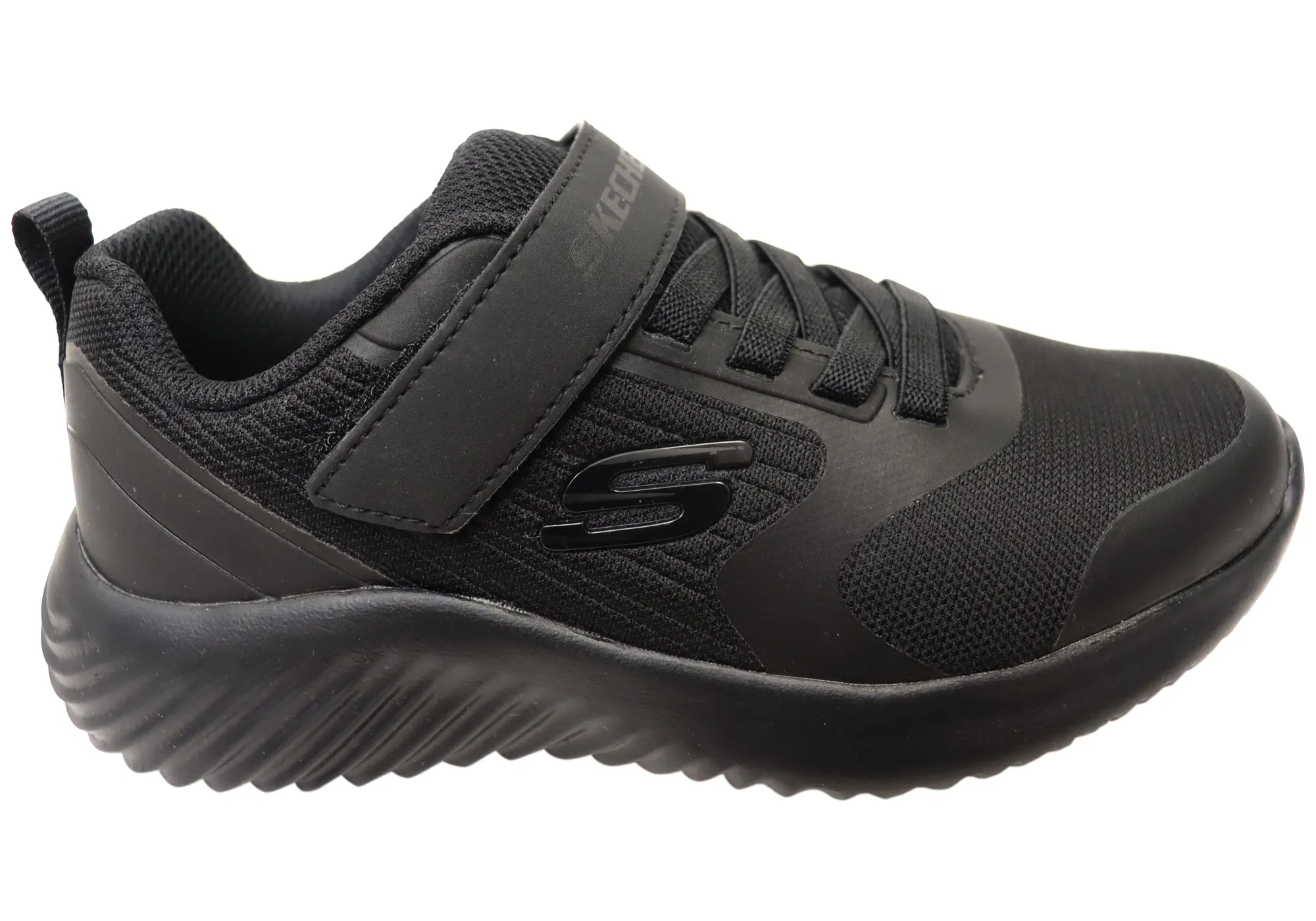 Stretchable Material Skechers Kids Boys Bounder Gorven Comfortable Athletic Shoes