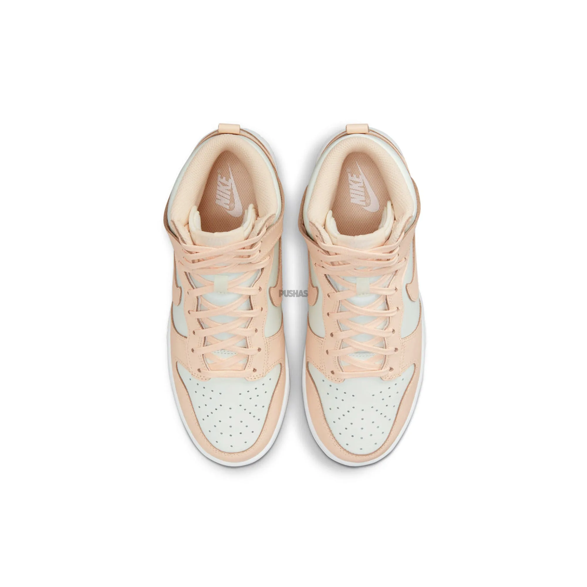 Festival Vibe Peace Mood Nike Dunk High 'Sail Crimson Tint' Women's (2021)