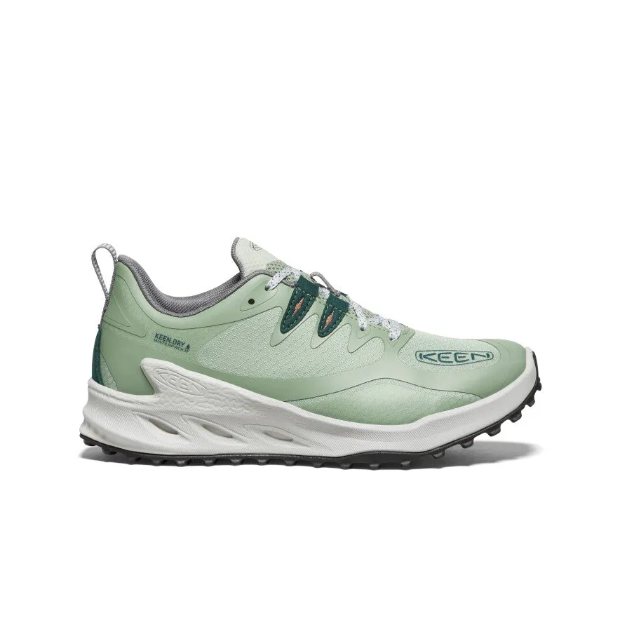 Perfect for Travel Women's Zionic Waterproof Hiking Shoe  |  Desert Sage/Ember Glow