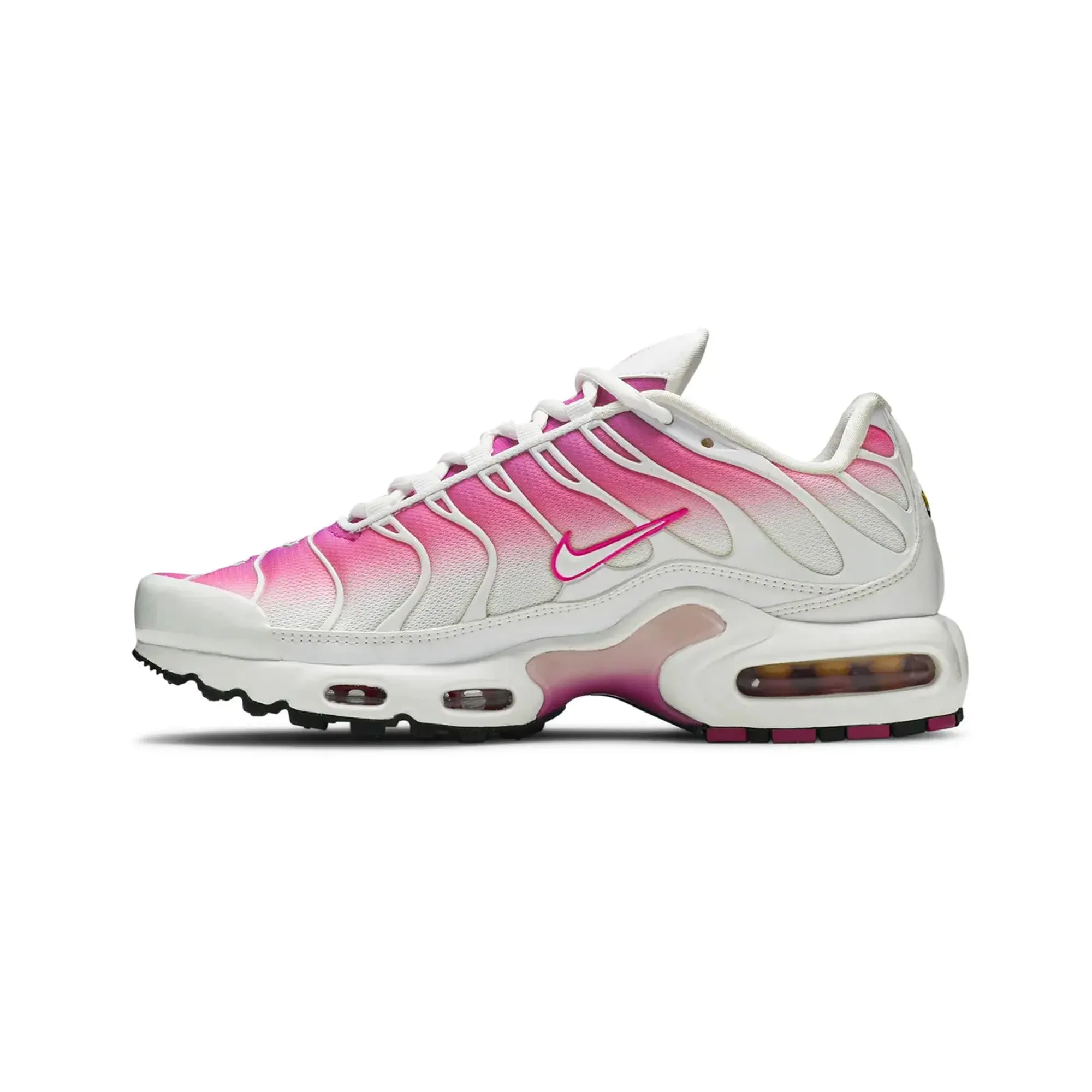 Wide Base Light Run Nike Air Max Plus TN 'Pink Fade' Women's