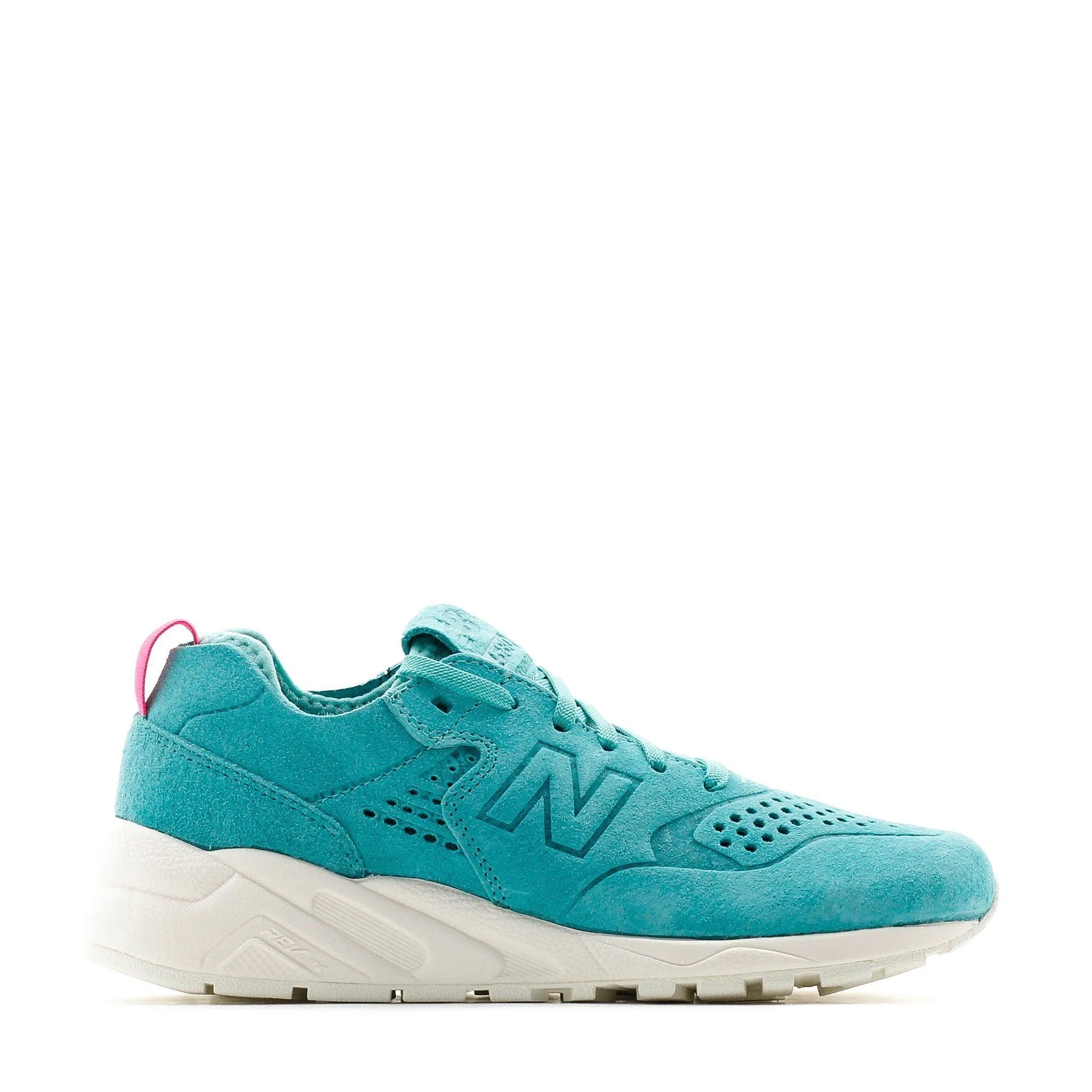 New Balance Women Deconstructed Green Pink Shoes WRT580DT Step Ahead Dynamic Edge