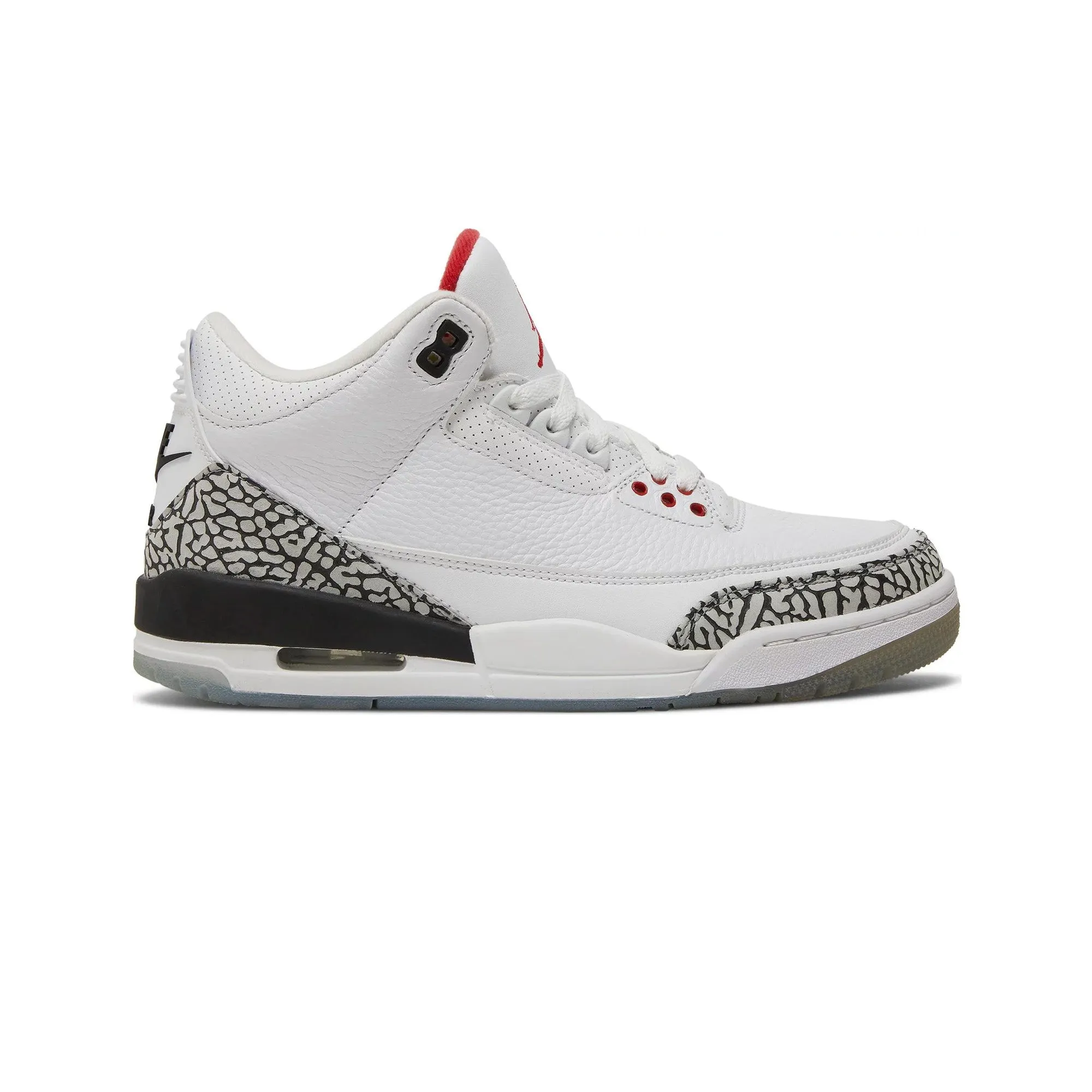 Run Free Greek Ease Air Jordan 3 Retro White Cement 'Free Throw Line' (2018)