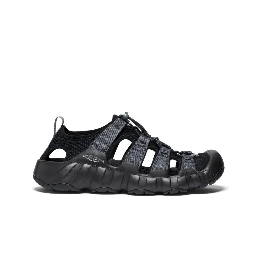 Men's Hyperport H2 Sandal  |  Black/Steel Grey Smooth Internal Seams