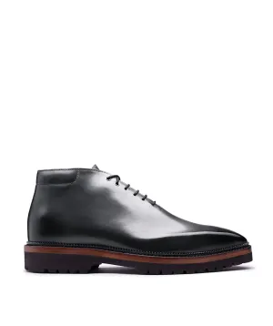 Structured shock absorption Bottines EMILIO Gris Patin