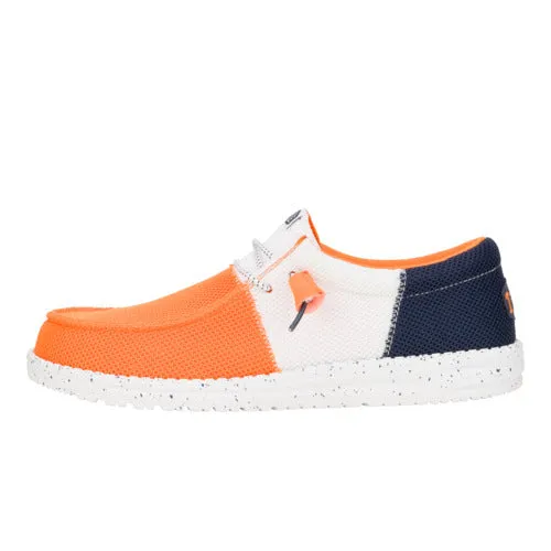 Gym Quick Wally Tri Varsity Mesh - Orange/White