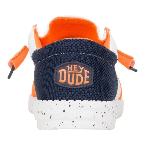 Wally Tri Varsity Mesh - Orange/White Breathable Beach Walk Wet Land