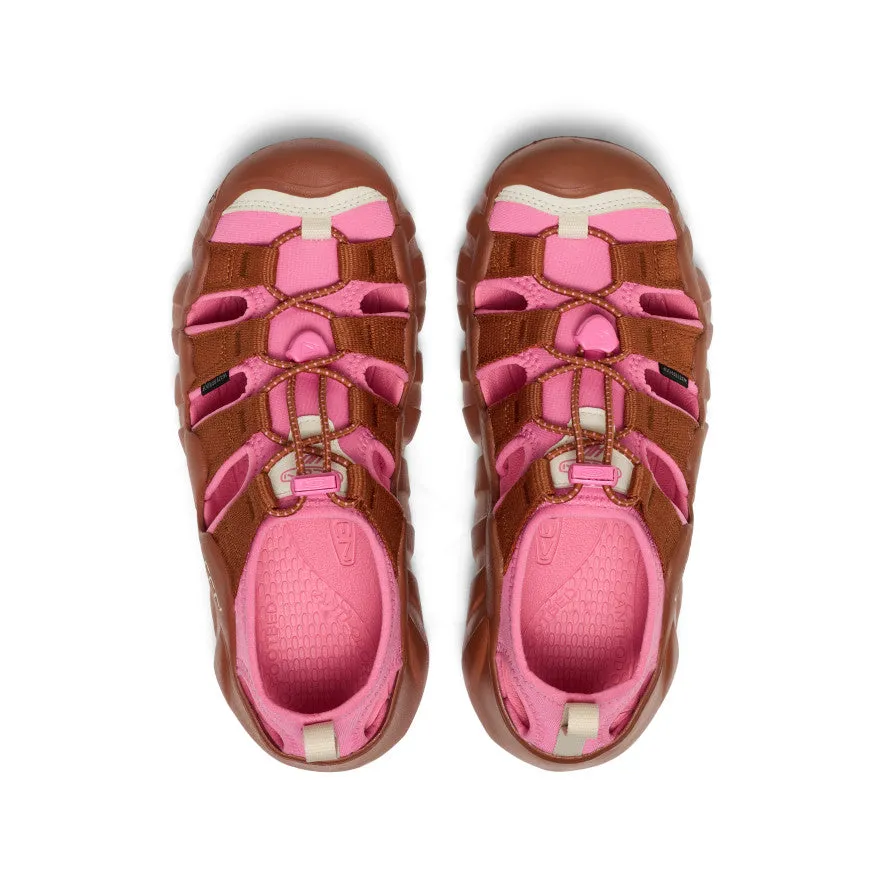 Women's Hyperport H2 Sandal x Hiking Patrol  |  Okenia Pink Beach Fit Slip Cozy Travel Shoes