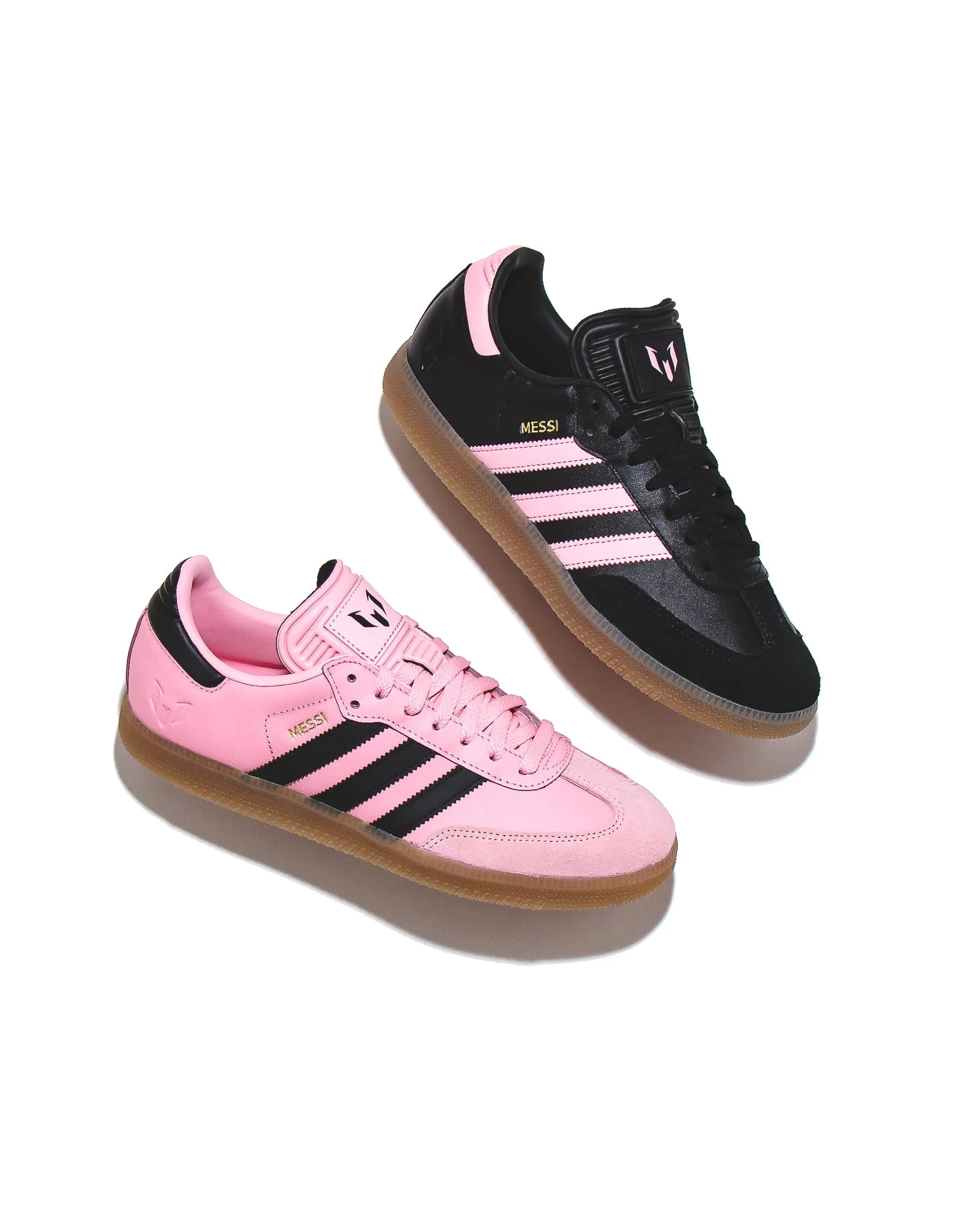 Adidas Men Samba Messi Pink JP7844 Non Slip Standing Workers