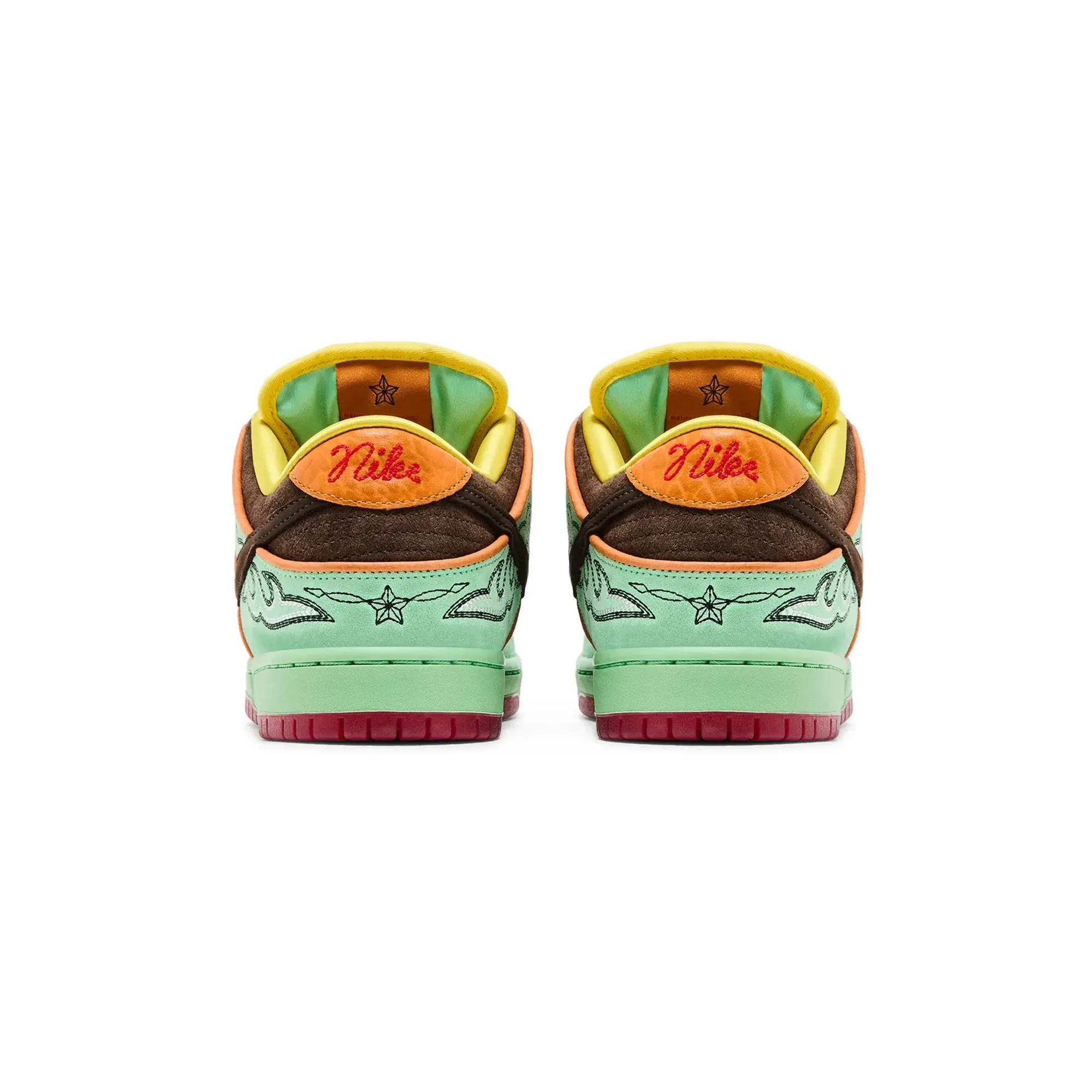Cushioned heel Peace Mood Nike SB Dunk Low 'Rodeo Tourmaline' (2025)