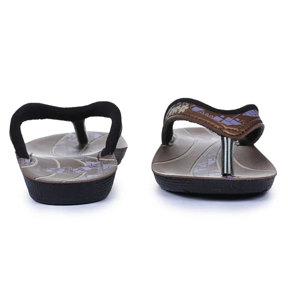 Sweat Resistant Frequent Travelers A-HA By Liberty BERLIN Women Casual Brown Slippers