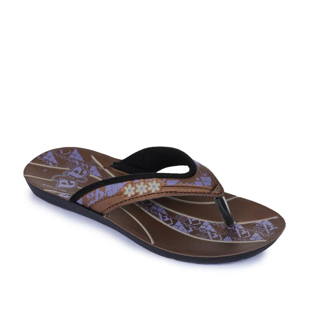 A-HA By Liberty BERLIN Women Casual Brown Slippers Cushioned heel Comfort Bend