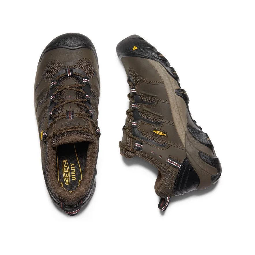 Men's Lansing Low (Steel Toe)  |  Cascade Brown/Fired Brick Round Toe