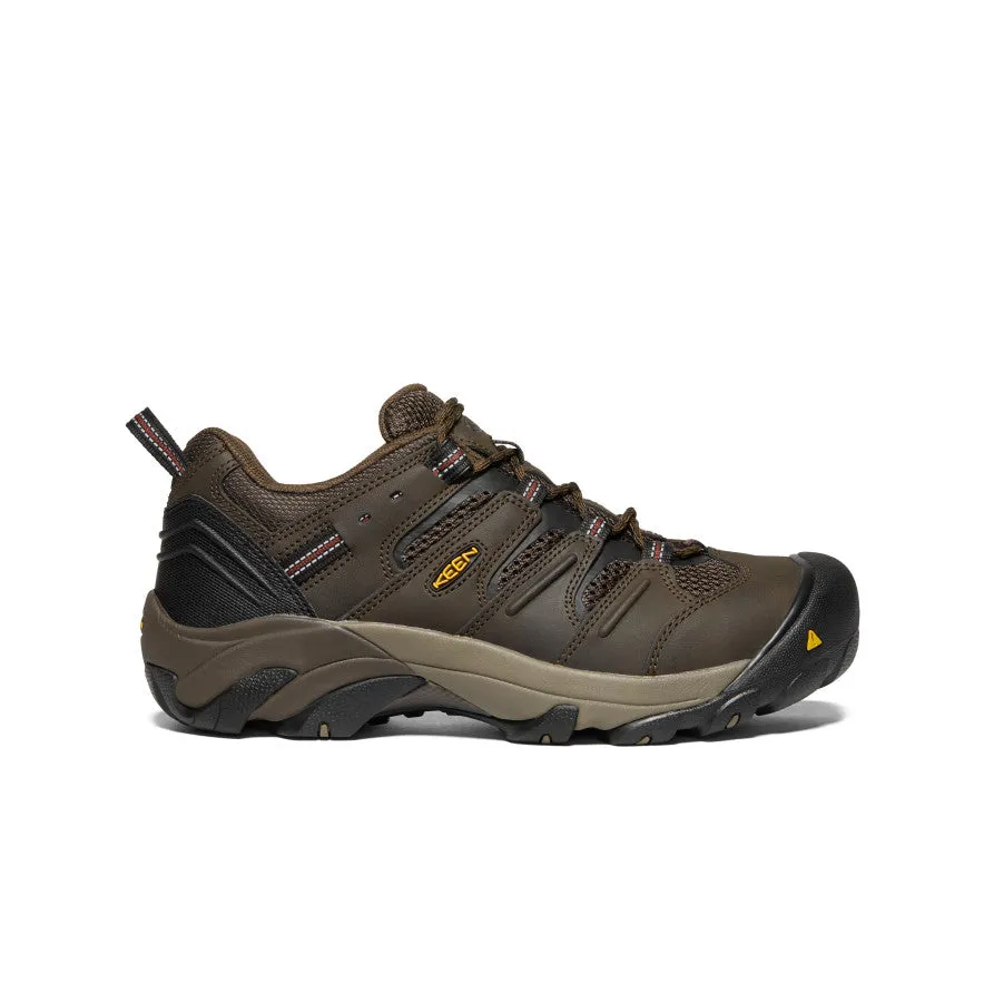 Men's Lansing Low (Steel Toe)  |  Cascade Brown/Fired Brick Slip Fit