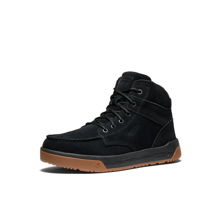 Lateral Stabilizer Low Top Style Men's Gibson Boot (Soft Toe)  |  Black/Gum