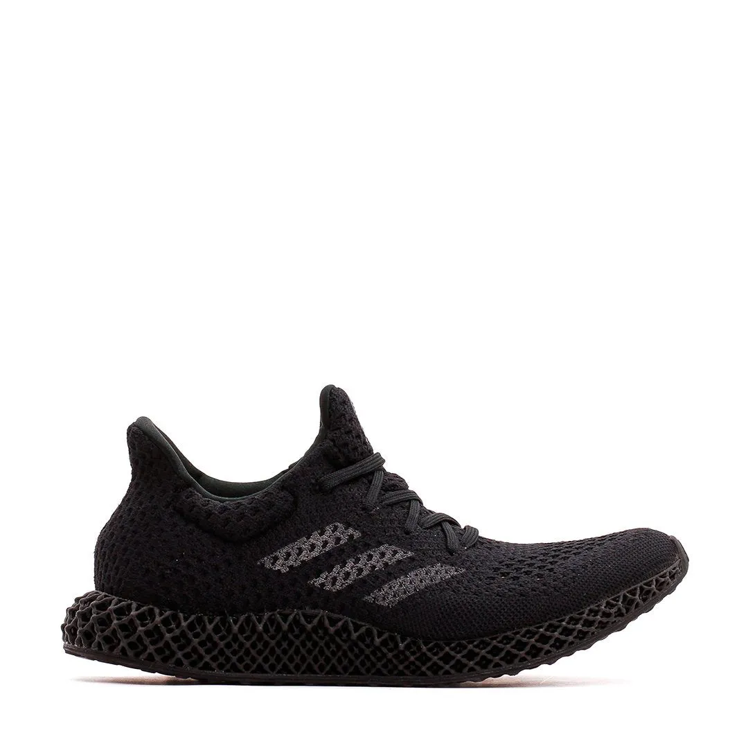 Adidas Running Men 4D Futurecraft Triple Black Q46228 orthopedic