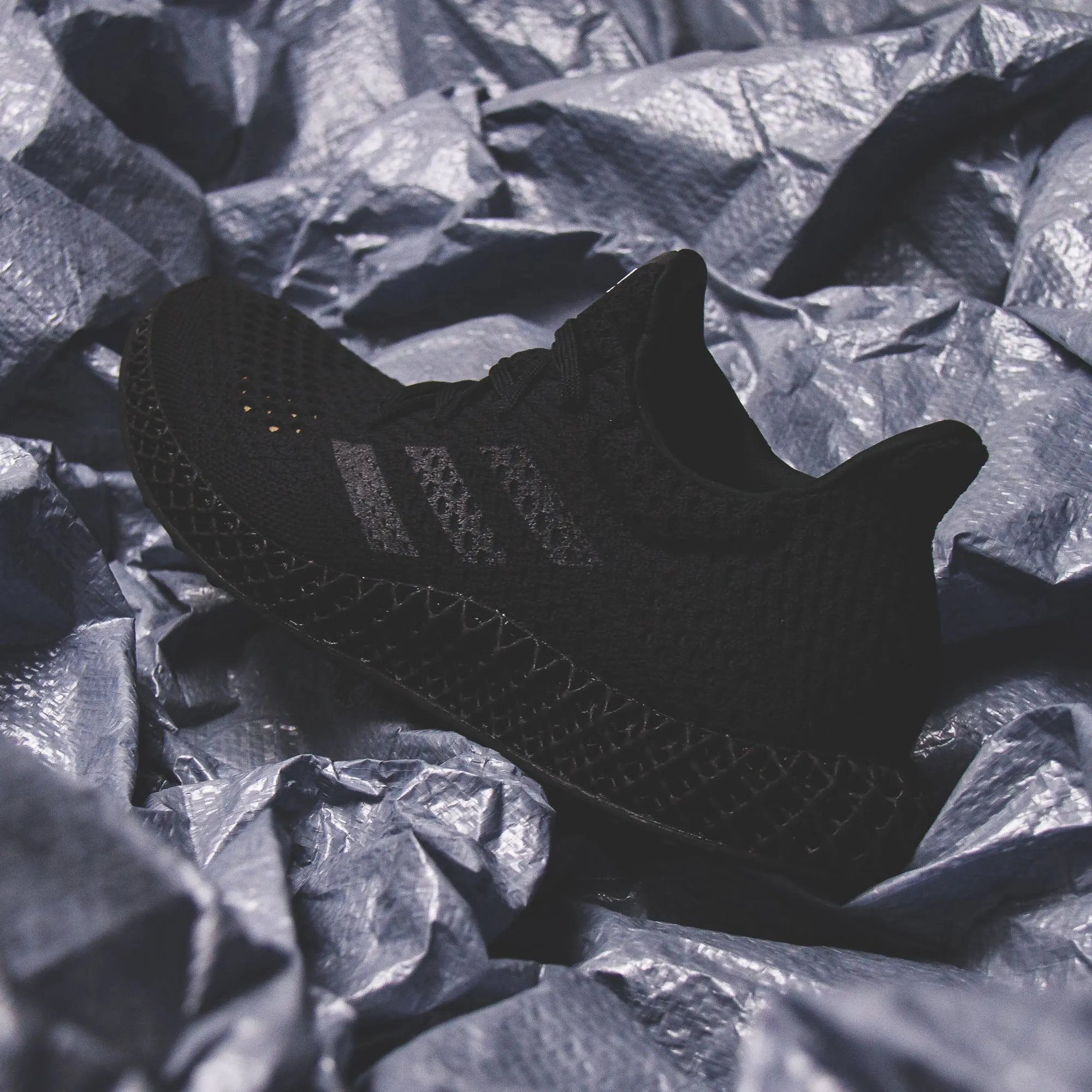 Style Goal Bright Gold Adidas Running Men 4D Futurecraft Triple Black Q46228