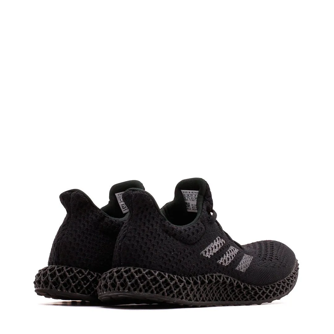 Adidas Running Men 4D Futurecraft Triple Black Q46228 Urban Walk Matte Edge