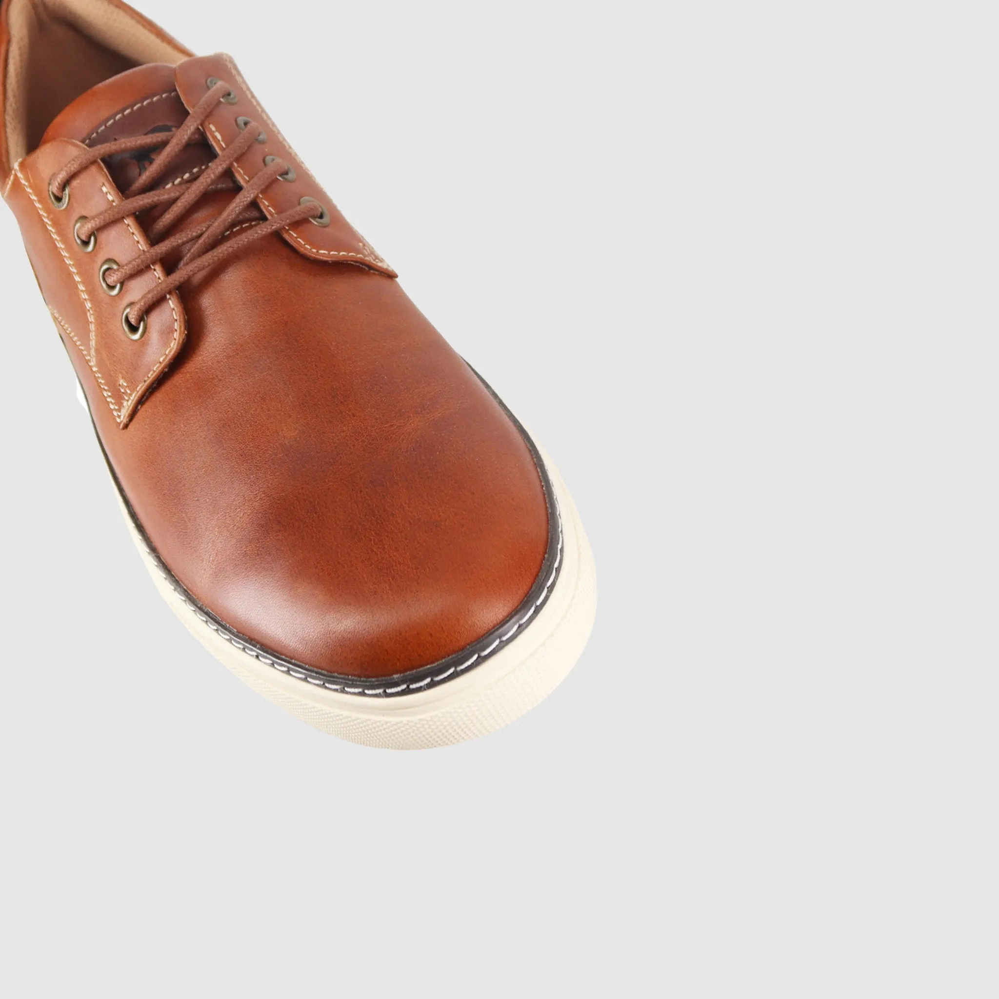 Border Casual Shoes Tan Sneaker Releases Adaptive Heel Lock
