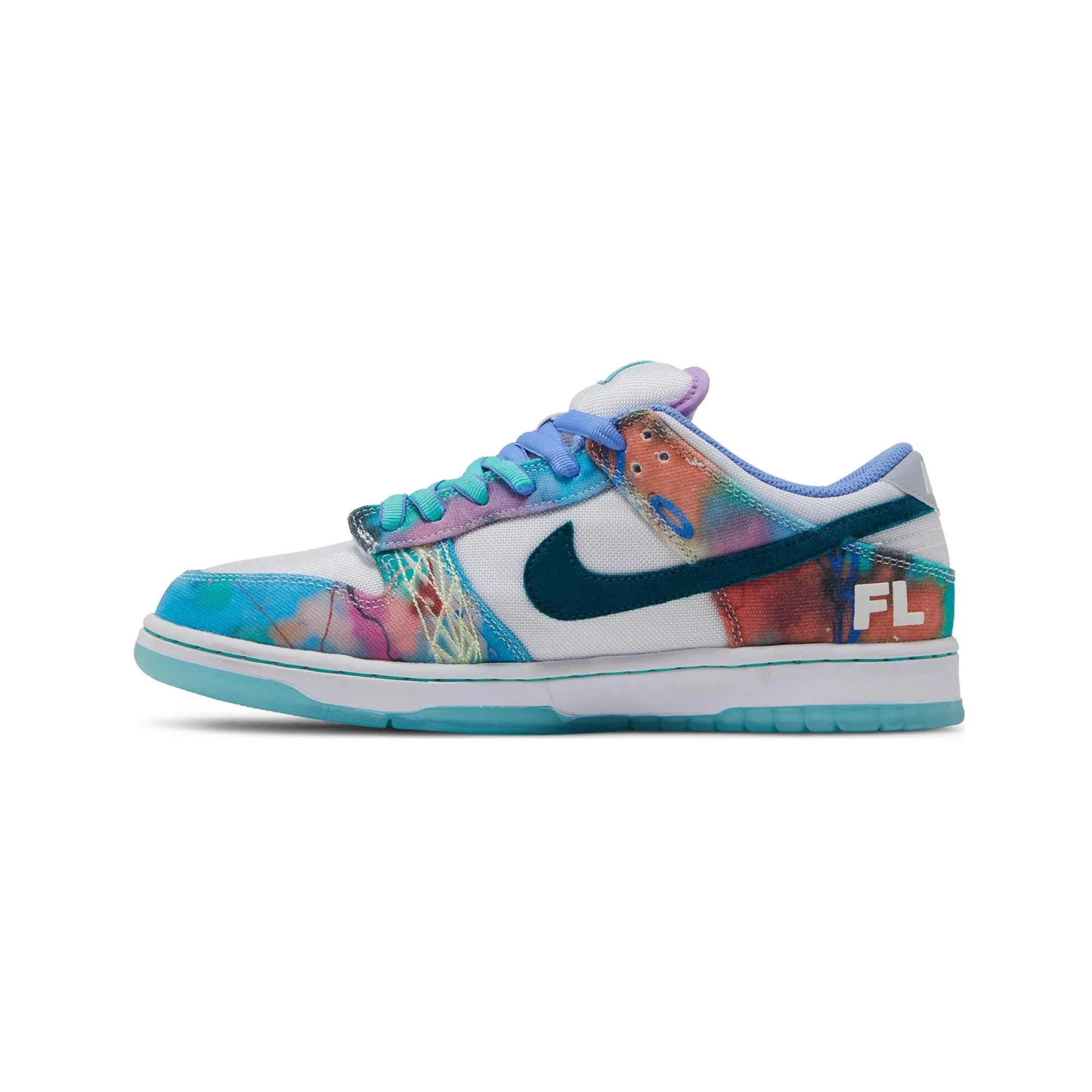 Nike SB Dunk Low Futura Laboratories 'Bleached Aqua' (2024) Secure fit