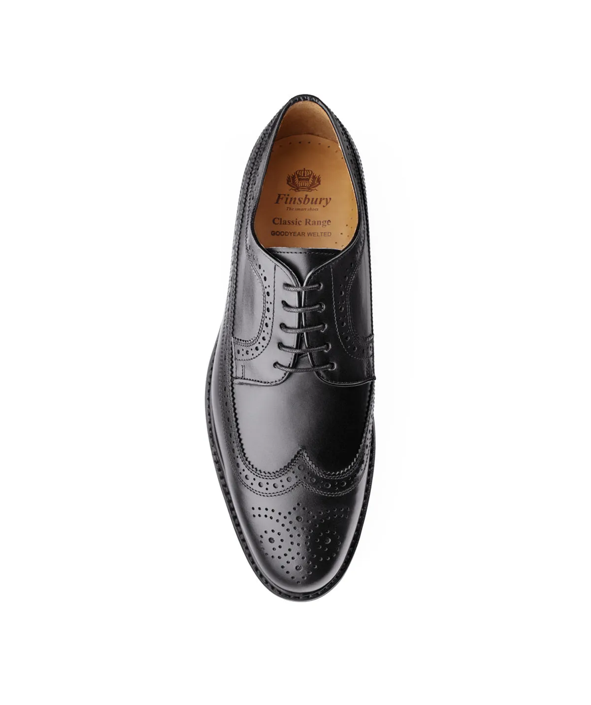 Derby BARTON Noir EVA Comfort Tongue