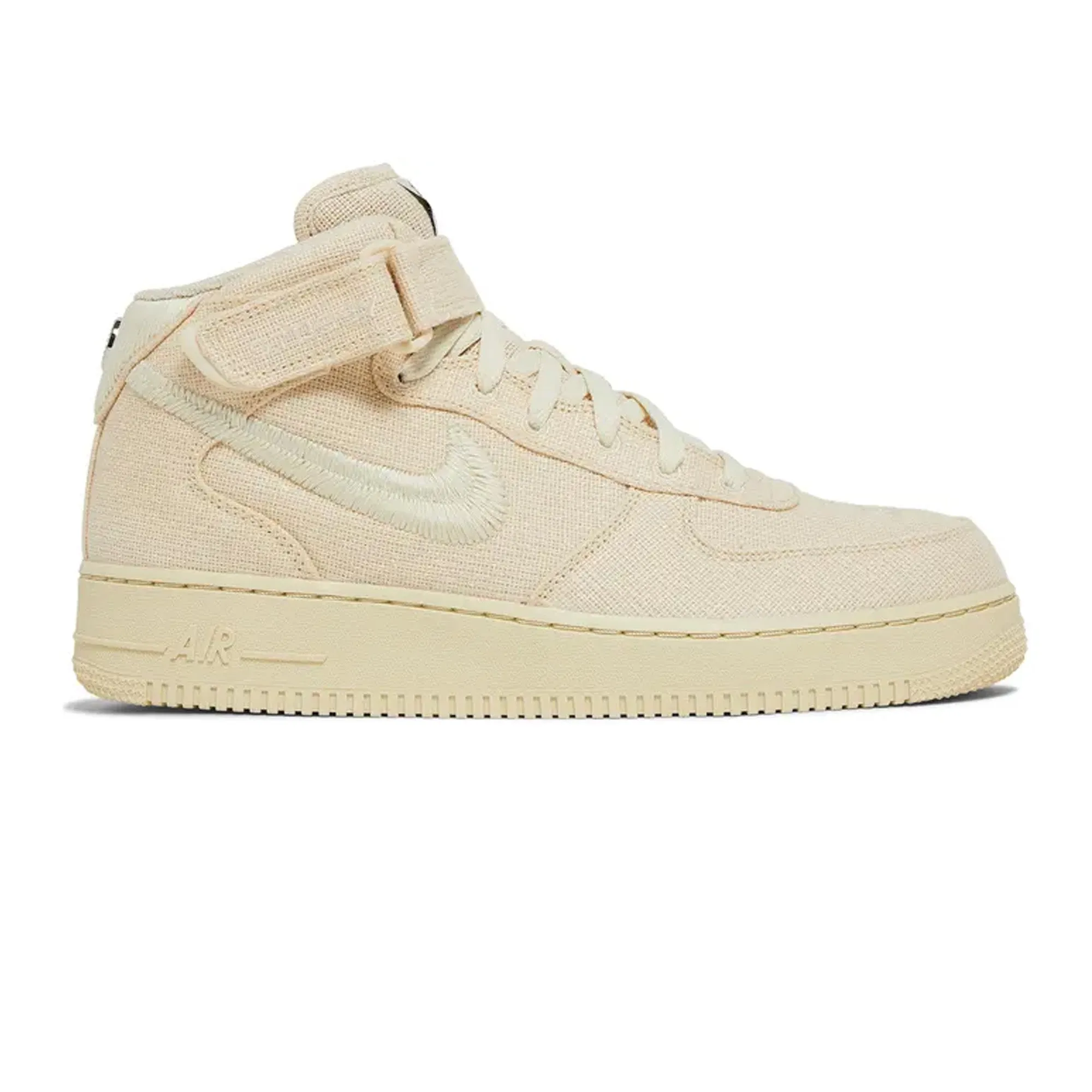 Eco Friendly Minimalist Fans Air Force 1 Mid x Stussy 'Hemp' (2022)